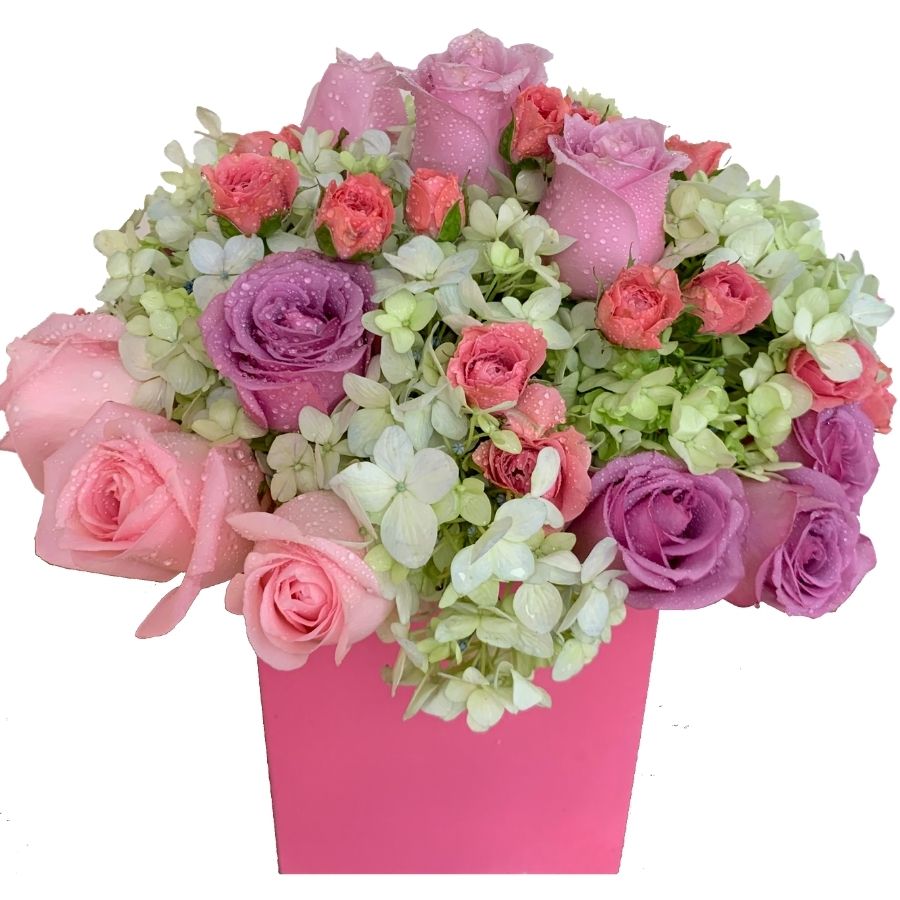 Flower Box Pink